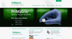 Desktop Screenshot of primatrix.com